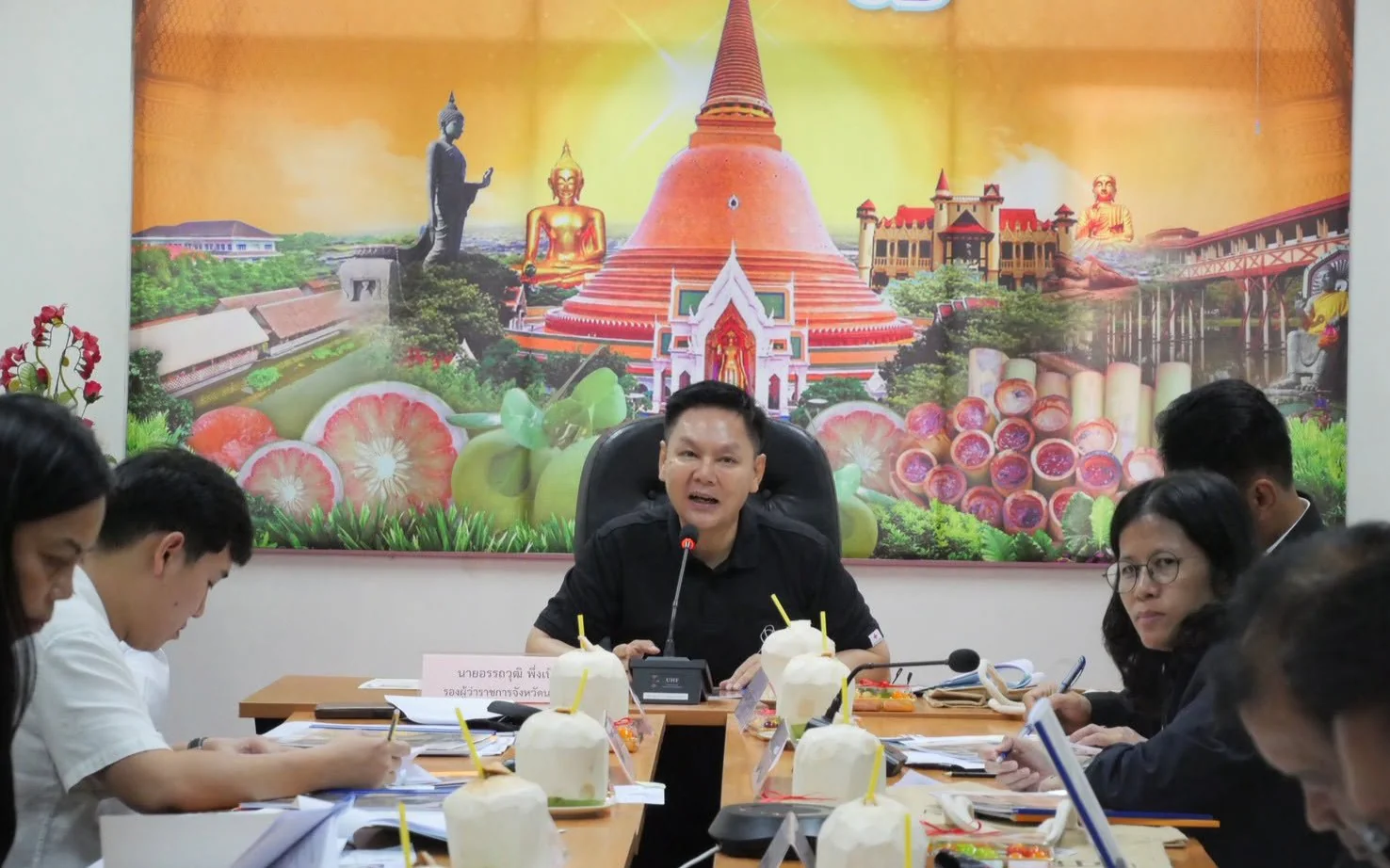 ประชุมคัดเลือกองค์กรปกครองส่วนท้องถิ่นต้นแบบส่งเสริมการท่องเที่ยว ด้วยอัตลักษณ์ท้องถิ่นระดับจังหวัด
